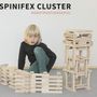 Jouets enfants - 34 Blocs de construction en bois Packs de départ - SPINIFEX CLUSTER