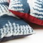 Fabric cushions - Ikat Cushion : 'Humba Bukit' Maroon - SEJAUH