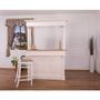 Desks - Counter with gallery & bar stool - SZEL MOB