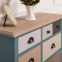 Commodes - Sideboard with 13 multicolored drawers - SZEL MOB