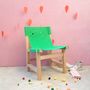 Children's tables and chairs - Chair made in ibiza - HAPPY OBJETS