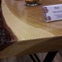 Dining Tables - Oak table - H METAL