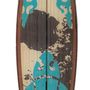 Decorative objects - BLUE SURFBOARD - ACRILA