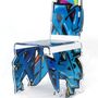 Chairs - BLUE STREET ART CHAIR - ACRILA