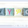 Fabric cushions - Decoration object &typo - HOOK&EYE