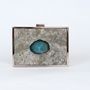 Clutches - Unabashed Stone Maven™ Stone Clutch- Jeera Green - UNABASHED