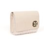 Bags and totes - Unabashed White Leather and White Shearling Handbag - UNABASHED