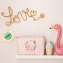 Travel accessories - Flamingo vanity - LITTLE CREVETTE