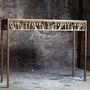 Console table - Corail Or Console  - ADRIANDUCERF - MOBILIER