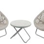 Chaises de jardin - Faux Rattan Folding Lounger Set - TOBS