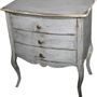 Night tables - BEDSIDE PALACIO 3 DRAWERS - MIRAL DECO