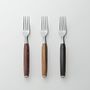 Kitchen utensils - Table knife.Table fork,Cutlery rest Set Ebony - MARUNAO