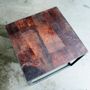 Coffee tables - MESA LEATHER coffee table - HEERENHUIS MANUFACTUUR