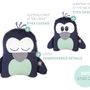Soft toy - Dreamy Mini penguin Filip - SVANHILDE
