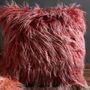 Fabric cushions - Mongolian fur pillow - JIAXING XIMEN ARTIFICIAL FUR