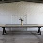 Dining Tables - TABLES: CRIBA - VELADOR - DUO - FILA - WOOD PATINA - TRIPODE - DESERT - ARXE