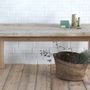 Dining Tables - TABLES: CRIBA - VELADOR - DUO - FILA - WOOD PATINA - TRIPODE - DESERT - ARXE