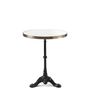 Dining Tables - ARDAMEZ • TRADITION Enamel bistro table / Pure White - ARDAMEZ