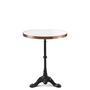 Dining Tables - ARDAMEZ • TRADITION Enamel bistro table / Pure White - ARDAMEZ