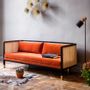 Sofas for hospitalities & contracts - Wicker Sofa 210 - RED EDITION