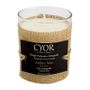 Candles - Natural Scented Candle BLACK AMBER - CYOR