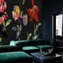 Upholstery fabrics - Chiaroscuro on Steroids - In Living Colour Black & Junior Mint - KERRIE BROWN