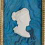 Autres décorations murales - 4 PROFILS DE FEMMES SUR PAPIER (À CHOISIR) - ELUSIO