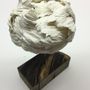 Céramique - Feuille de coiffe en céramique ou chanvre 1/2/3 - PASCALE MORIN - BY-RITA