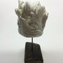 Ceramic - Ceramic Headdress Leaf or Hemp 1/2/3 - PASCALE MORIN - BY-RITA