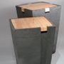 Dining Tables - Chest table pyra 60 - ATELIER ENTRE TERRES