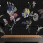 Upholstery fabrics - Chiaroscuro on Steroids - In Living Colour Black & Junior Mint - KERRIE BROWN