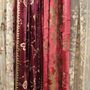 Curtains and window coverings - designer silk velvet curtains - PASSIONHOMES BY SARLA ANTIQUES