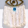 Autres décorations murales - BRONZE EYE WITH 13 COTTON TASSELS  - KV LUXURY TOUCH