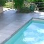Piscines extérieures - Margelle de piscine en L - ROUVIERE COLLECTION