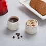 Ceramic - Pipe Espresso / Condiment Cups  - STOLEN FORM