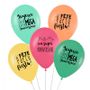 Birthdays - Lot de 5 ballons "anniversaire" - PARTY BY STD