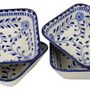 Platter and bowls - Azoura - LE SOUK CERAMIQUE