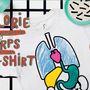 Children's arts and crafts - Color it yourself tee shirt to discover the organes of your body - KOAKOA