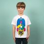 Children's arts and crafts - Color it yourself tee shirt to discover the organes of your body - KOAKOA