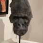 Sculptures, statuettes et miniatures - masque gorille - CHARTIER SEBASTIEN