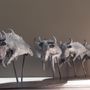 Sculptures, statuettes et miniatures - troupeau de gnou - CHARTIER SEBASTIEN