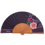 Apparel - Fan with polished wood frame and printed cotton canvas - VENT DE BOHÈME
