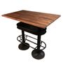 Dining Tables - Industrial style bar table Oakland - MATHI DESIGN