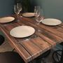 Dining Tables - Industrial style bar table Oakland - MATHI DESIGN