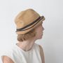 Chapeaux - MBOX-104SW BOXED HAT 7cm brim switch color line - MATURE HA. / BOXED HAT BY MATURE HA.