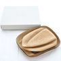 Chapeaux - MBOX-104SW BOXED HAT 7cm brim switch color line - MATURE HA. / BOXED HAT BY MATURE HA.