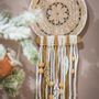 Objets de décoration - Objet suspendu - en bois et corde - HOGEWONING BV