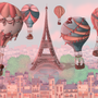 Other wall decoration - Bonjour Paris - LILY AND THE WALL