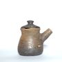 Pottery - Natural Clay Pot  - Milk Kettle - MAKRA HANDMADE STORE