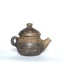 Pottery - Natural Clay Pot  - Tea Kettle - MAKRA HANDMADE STORE